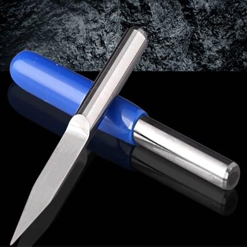 10-90 angle V Shape Flat Bottom Knife CNC wood PCB cutting machine bit tools 3.175/4/6mm for engraving router