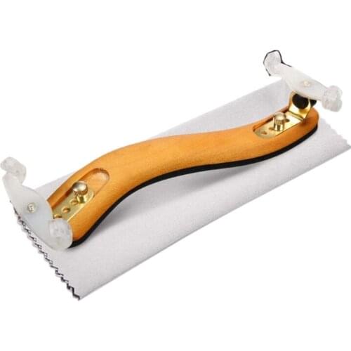 Violin Shoulder Rest Shoulder Mount with Silicone Rubber Feet & Foam Padding Adjustable Feet for 4/4 3/4 Violin