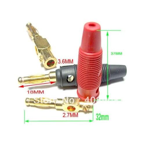 Gold plating 4MM Banana Plug Screw > BINDING POST Power Instruments Probes