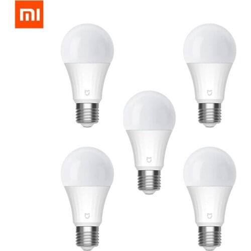 Xiaomi Mijia LED Smart Bulb5W Bluetooth-compatible Mesh Version Control Voice 2700-6500K Adjust Color temperature for Mihome app