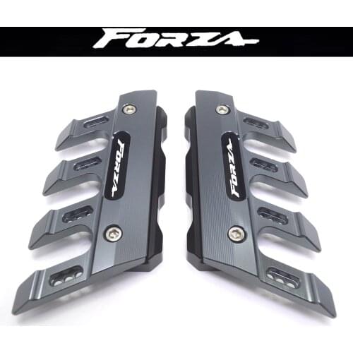 For FORZA 300 125 250 350 Universal Motorcycle Mudguard Side Protection Mount Shock Absorber Front Fender Cover Anti-fall Slider