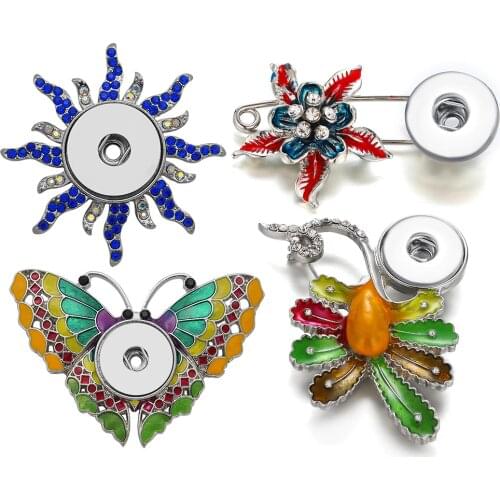VOCHENG Butterfly Brooches For Clothes