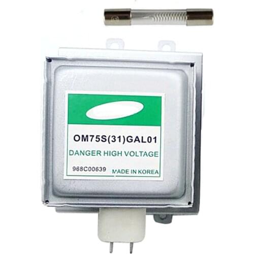 Microwave Oven Parts For Samsung Magnetron OM75S(31)GAL01 Refurbished Magnetron without high voltage fuse Microwave Oven 1PC