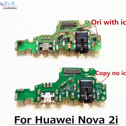 1pcs Original Dock Connector USB Charging Board Charger Port Flex Cable for Huawei Nova 2i