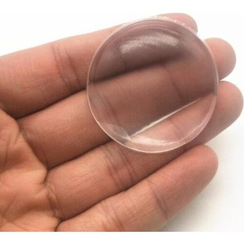 6pcs Wall Protector Door Handle Bumper Protective Plug Non-slip Stickers Self-adhesive Round Bumper Door Stop Muffler