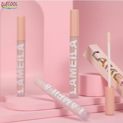 ELECOOL Liquid Concealer Foundation Cream Cosmetic Waterproof Full Coverage Concealer Lasting Face Cover Smooth Whitening Makeup