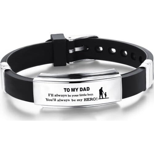 European and American Fashion Stainless Steel Keychain Valentines Day Gift TO MY LOVE Key Chain Accessories DIY Custom Wholesal