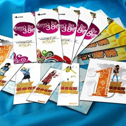 1000 pcs flyers just need to 1-2 days finished .and the price is very cheap,don't miss it