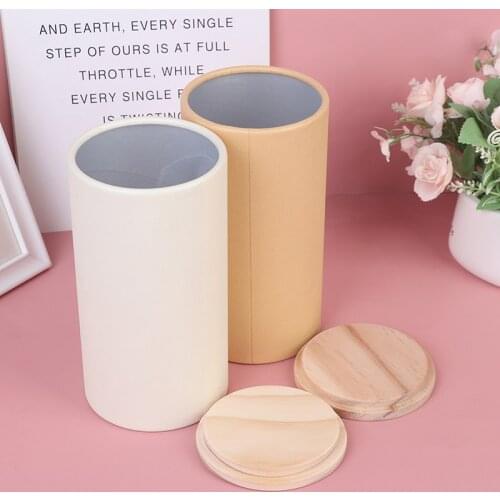 Wood Lid Airtight Canister Kitchen Storage Bottles Jar Sealed Food Container Tea Coffee Beans Grains Candy Jars Containers