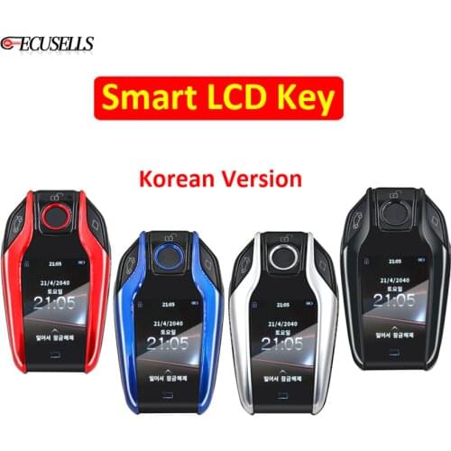 Korean Version Modified Universal Smart Remote Car Key LCD Screen for BMW/Benz/Audi/Toyota/Honda/Cadillac/Lexus/KIA/Ford/Renault