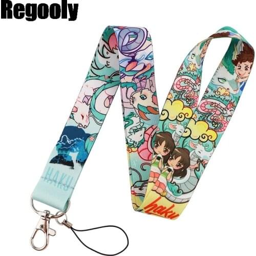 Cartoon girl Guardian Lanyard for Keys Phone Cool Neck Strap Lanyard for Camera Whistle ID Badge Cute webbings ribbons Gifts