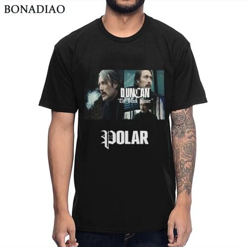 New Arrival Film Movie Polar Duncan Vizla Black Kaiser T Shirt