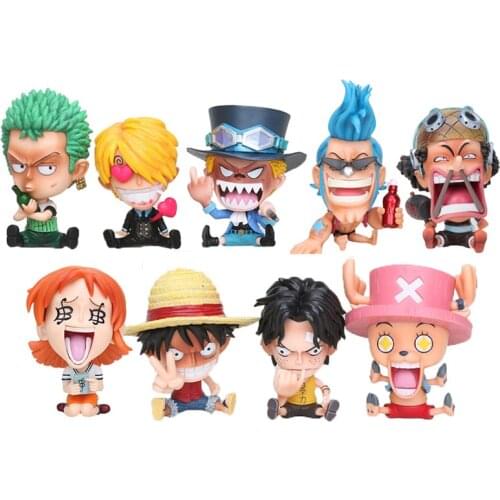 One Piece figure Roronoa Zoro Hold the Wine Bottle GK ver. Boxed 8-10cm PVC Anime Action Figure Collection Model christmas Toys