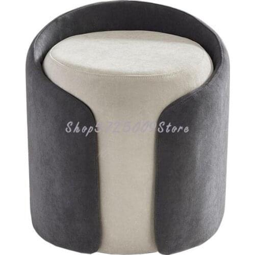 Nordic sofa stool living room sitting pier changing shoes low stool creative household makeup dressing stool fashion net red ins