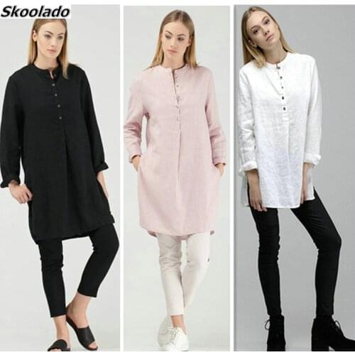 Женские рубашки с длинным рукавом Skoonlado China At AliExpress