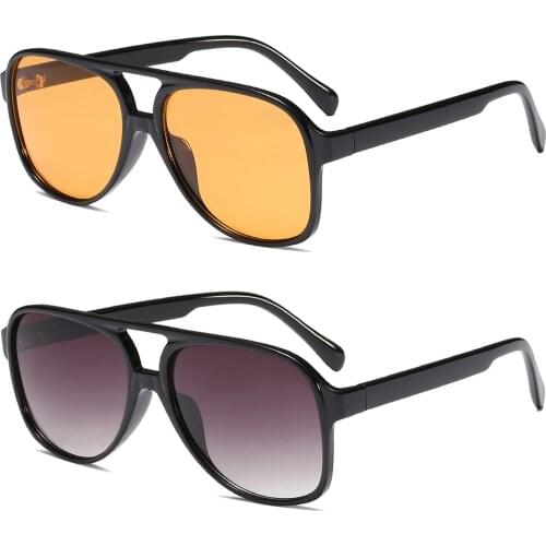 Vintage Pilot Polarized Sunglasses Women Men Oversize Anti-glare Driver Retro Sunglasses Female Shades UV400 zonnebril dames