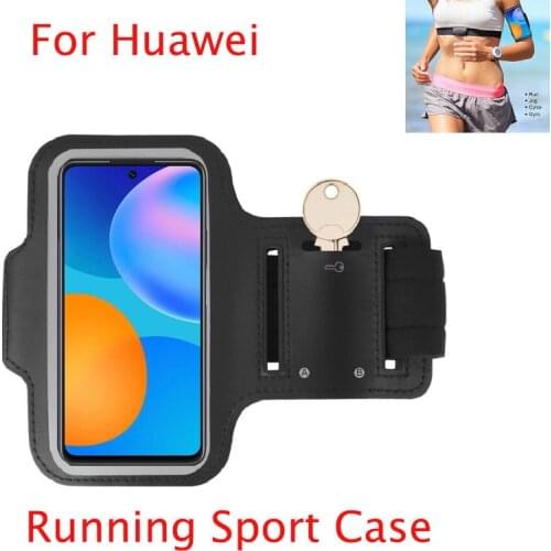 Running Sport Phone Case For Huawei P Smart 2021 2020 Smart Pro 2019 S Z Sports Run Arm Band Case Phone Holder Fitness Gym Pouch