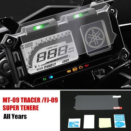 Motorcycle Cluster Scratch Dashboard Screen Protection Film Protector For Yamaha MT-09 FJ09 MT09 TRACER 900 FJ-09 SUPER TENERE