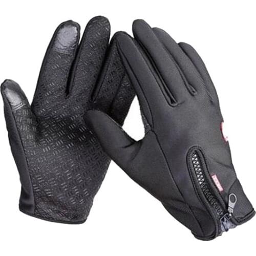 Winter Women Men Full Finger Ski Gloves Space Cotton Warm Bike Sport Gloves Unisex Windproof Moto Bicycle Cycling Gloves S21