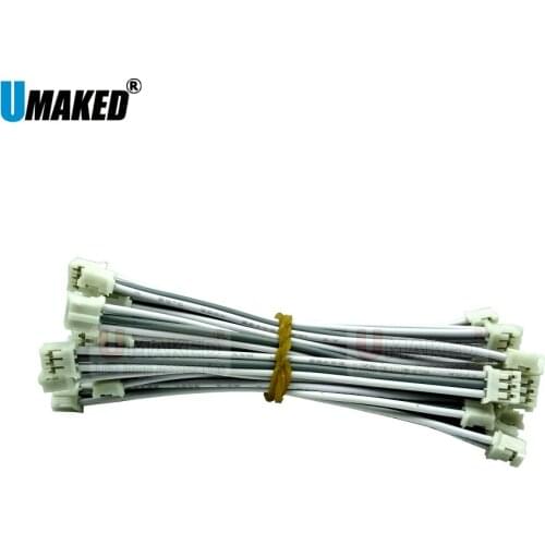 3Pin led Connector 22AWG cable for LED ceiling lights LED connecting wire male connector for power supply free shipping