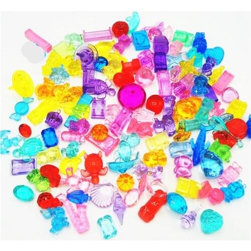 5 Pieces 46*29*18mm Acrylic Dolphin Crystal Shape Game Pieces For Board Games Accessories