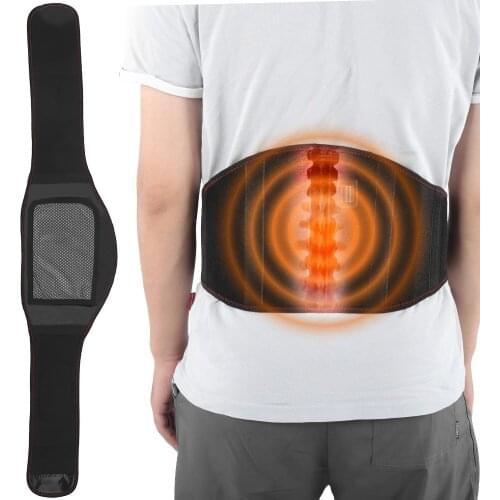 Relieve Pain Clearing Damp Cold Elimination Waist Heating Pad Electric Warm Waist Supporter Belt Hot Thermal Therapy USBCharging