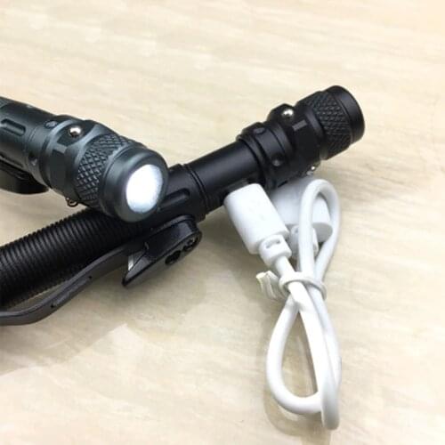 EDC Tool LED StrobeRechargeable Tactical Pen Multi-Function Self-Defense Pen Anti-Wolf Survival Tool Magnetic Control Switch