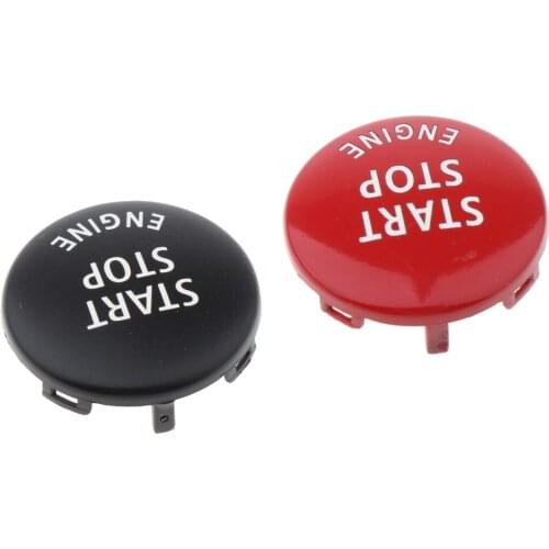 Start Stop Switch Red + Black Button Cover ForBMW E60 70 90 92 93 3 Series