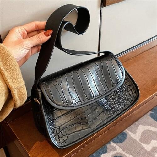 Retro-style Small Satchels Fashionable Womens Crossbody Bags Fall/winter Joker Underarm Portable Shoulder Purses And Handbags