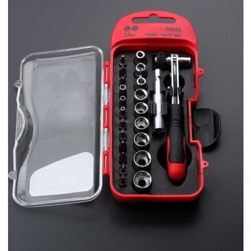 23-piece Socket Bit Special-shaped Screwdriver Set Cross-border Repair Tool Combination Household Hardware Tools