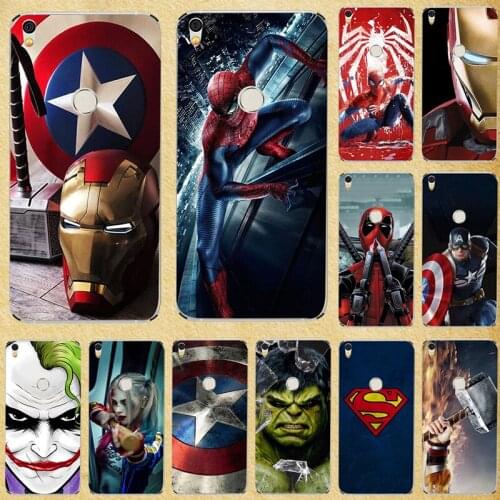 Super Hero Phone Case Cover for Alcatel Shine Lite OT 5080 Case Back Phone Cover For Alcatel 5080 Shell Fundas Bags Case