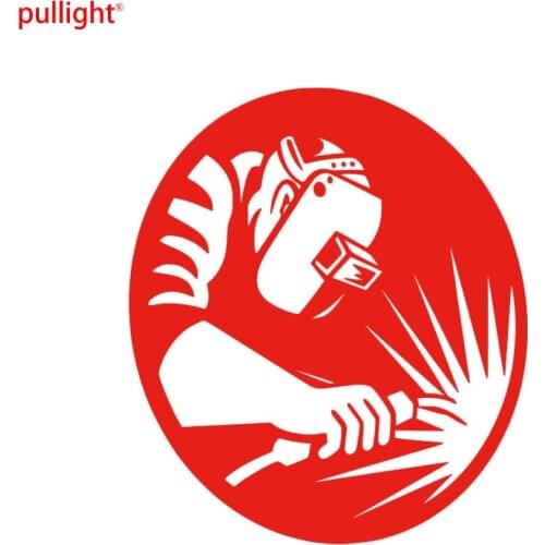 15cm*13cm Welder Weld Mask Helmet Vinyl Stickers Decal Funny Car Auto Glass Bumper auto accessories Car Accessories Car Sticker