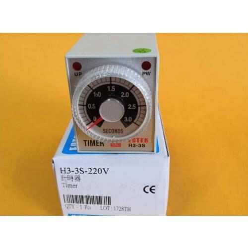 Taiwan new original ing FOTEK time relay H3-3S-220V