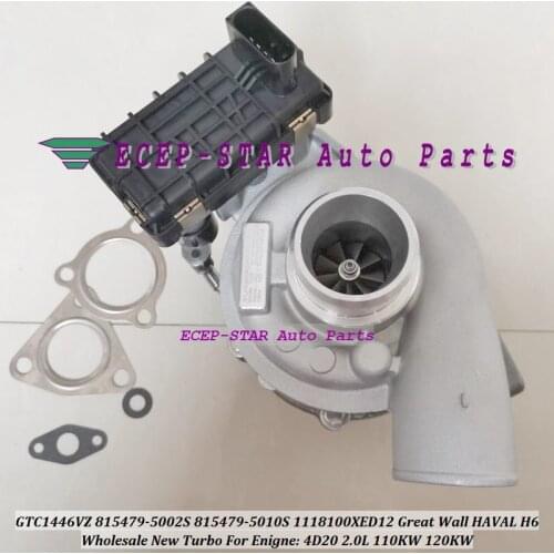 Turbo 1118100XED12 815479-0002 815479-5002S Turbocharger 815479-5010S GTC1446VZ 815479 For Great Wall HAVAL H6 4D20 2.0L 110KW