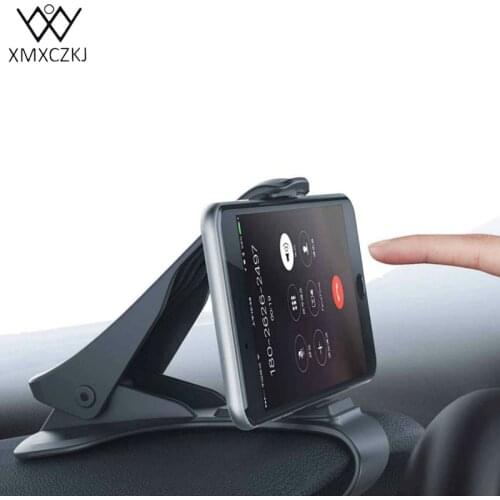 XMXCZKJ Universal Magnet Phone Holder 360 Rotatable Adjustable Dashboard Car Phone Holder GPS Clip Phone Stand For Smartphone