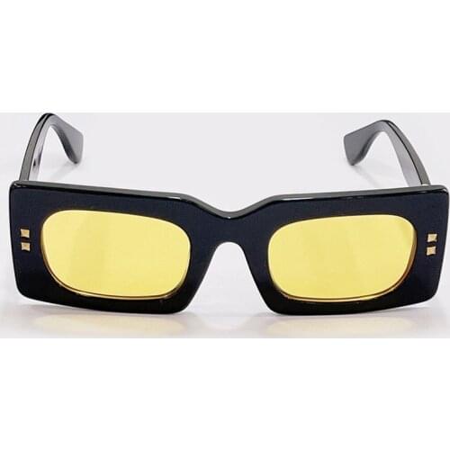 Vintage Men Sunglasses Rectange Luxury Brand Desgin Sun Glasses Gradinet High Quality Eyeglasses Female Eyewear Free Shipping