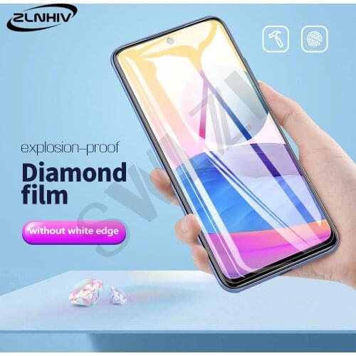ZLNHIV 9D tempered glass smartphone for Redmi 10X protective film note 10 10s pro MAX phone screen protector