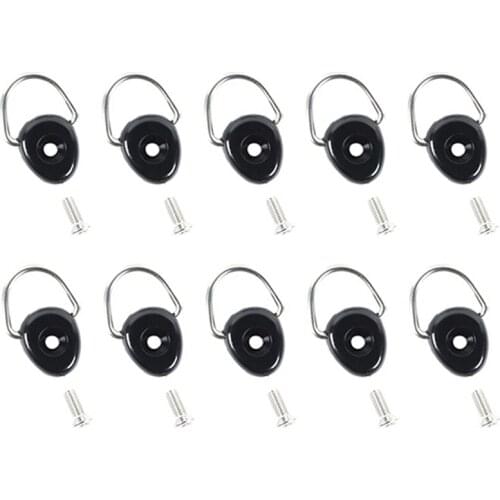 AU04 -Car Trunk Cargo D-Ring Quick Release Fastener Clips for Suzuki Jimny 2019 2020 JB64 JB74 Accessories 10PCS