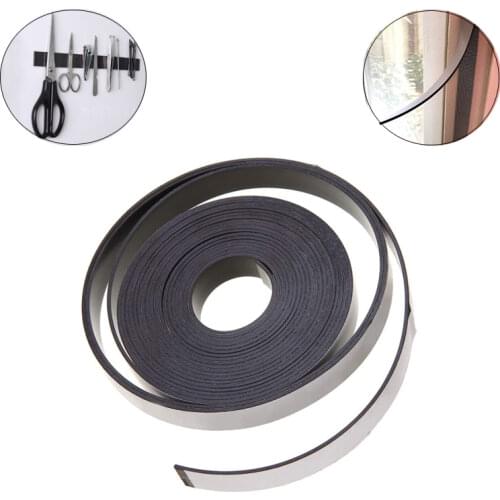 Long 1 Meter / 2 Meter rubber soft magnetic strip, computer chassis dust net magnetic strip 12.7x1.5mm
