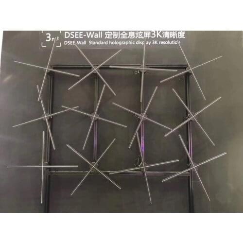 12 PCS 3d hologram synchronize wall bracket stand for 3d hologram led fan holograpic led advertising display player