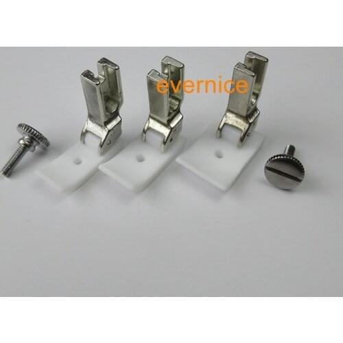 3 Sizes Non-stick coating Bottom Wide Presser Feet for ARTISAN BROTHER CONSEW FEIYUE JUKI SINGER