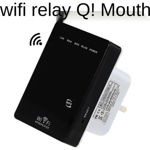 300M Wifi Repeater Wireless Network Signal Amplifier Dual Network Port Wireless Repeater Supports Router, Client, Bridge