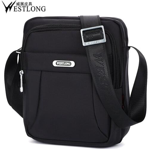 3G135 Men Shoulder Bags Business Bag Fashion Messenger Bag Casual Handbags Travel Black Crossbody Waterproof Flap High Quality