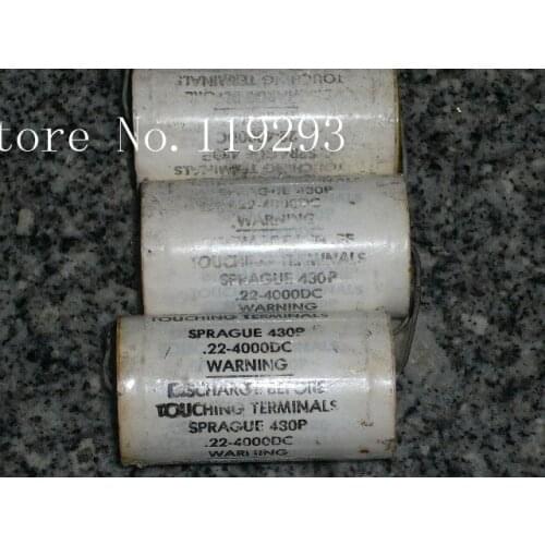 [BELLA]SPRAGUE U.S. 0.22UF 4000V coupling Need--10pcs/lot