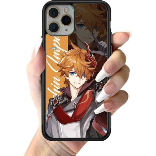 Genshin Impact Tartaglia Phone Case for iPhone 12 mini 11 pro XS Max X XR 6 7 8 plus SE20 High quality TPU silicon cover