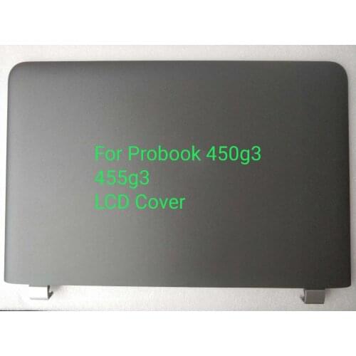 For HP Probook 450 G3 455 G3 Series Top Case LCD Cover Back Cover Rear Lid Laptop Housing Cabinet Shell EAX63003A Black