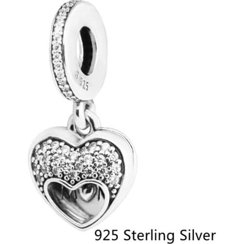 CKK I Love My Mom Charms 925 Sterling Silver Beads Original Jewelry Making Fits For Bracelets & Bangle
