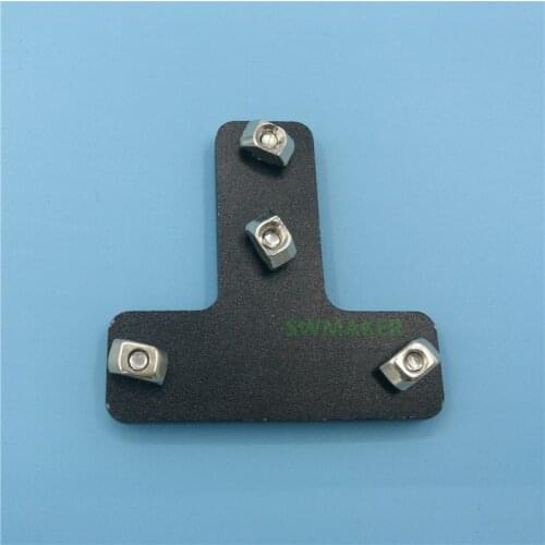 CR-10 3D printer parts aluminum T-type fixed nut block with screws for CR-10/ENDER /Tornado 3D printer parts