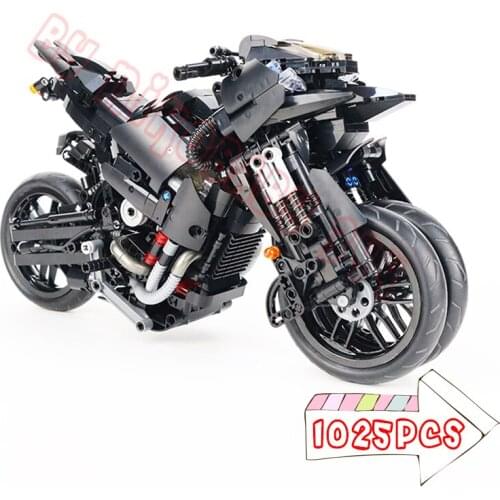 MOC 1025+pcs Speed Technic Motorcycle MOTO Creator Building Blocks City Toys for Children Boys Classic Bricks Christmas Gifts