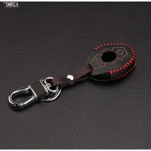 Leather Key Cover Key Chain Protection Bag Leather Key for BMW X3 X5 Z3 Z4 3 5 7 Series E38 E39 E46 E83 M5 325i Wallet Bag